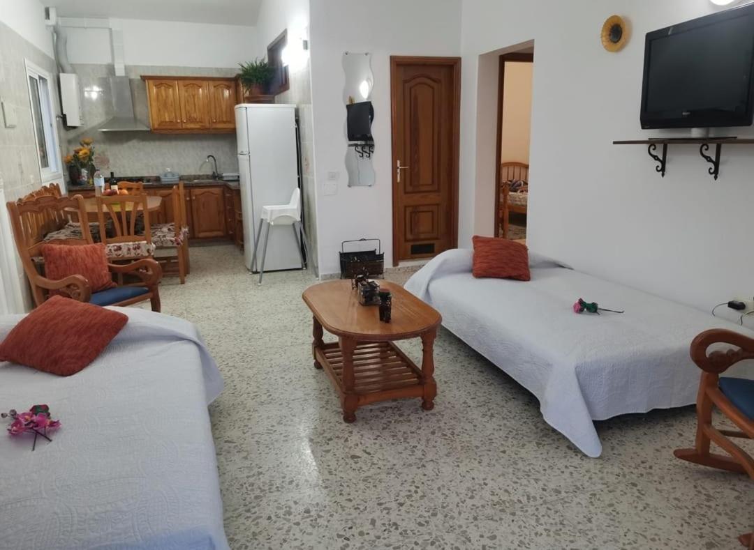 Chalet Con Jacuzzi Climatizado, Barbacoa Y Cerca De La Playa Abades  外观 照片